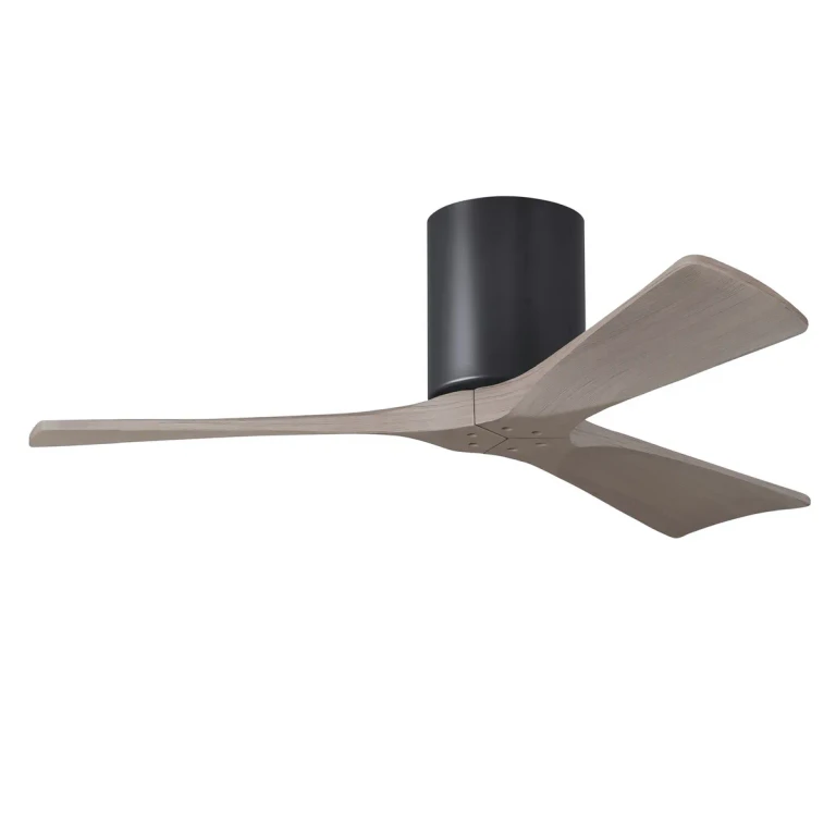 Matte Black 42" Ceiling Fan from the Irene-3H Collection