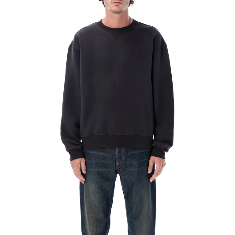 Our Legacy cotton wool relaxed sweatshirt Black - Men
