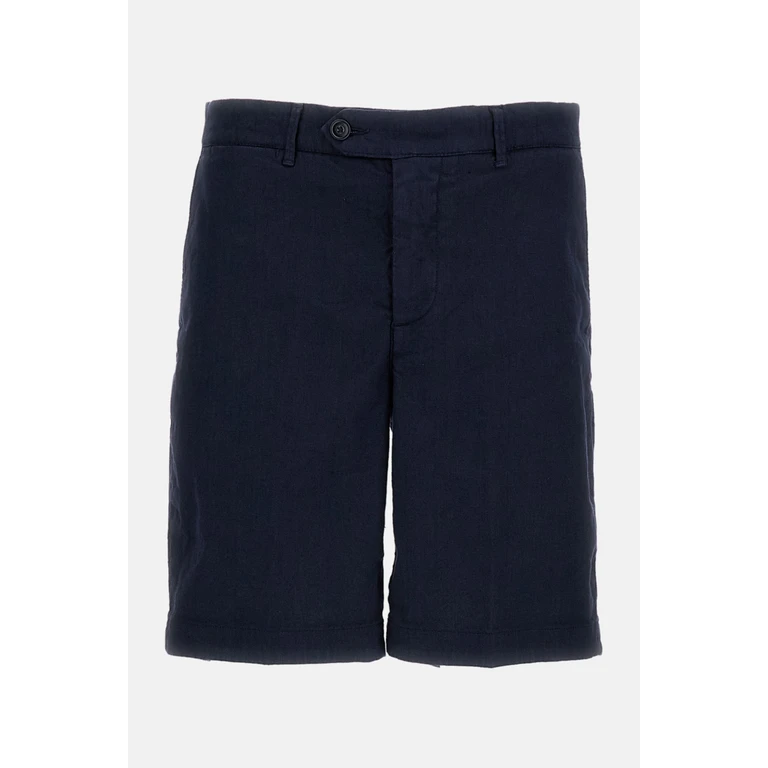 Tela Genova Shorts Brown Li Co El - Men