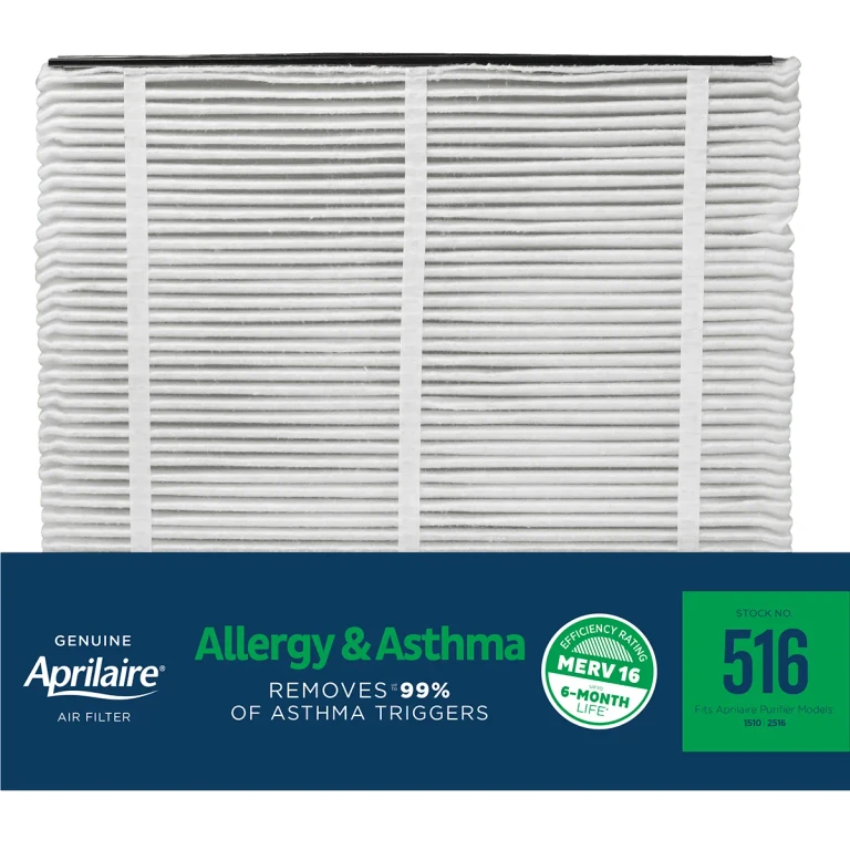 Aprilaire 516 MERV 16 Allergy & Asthma Replacement Filter (31x28)