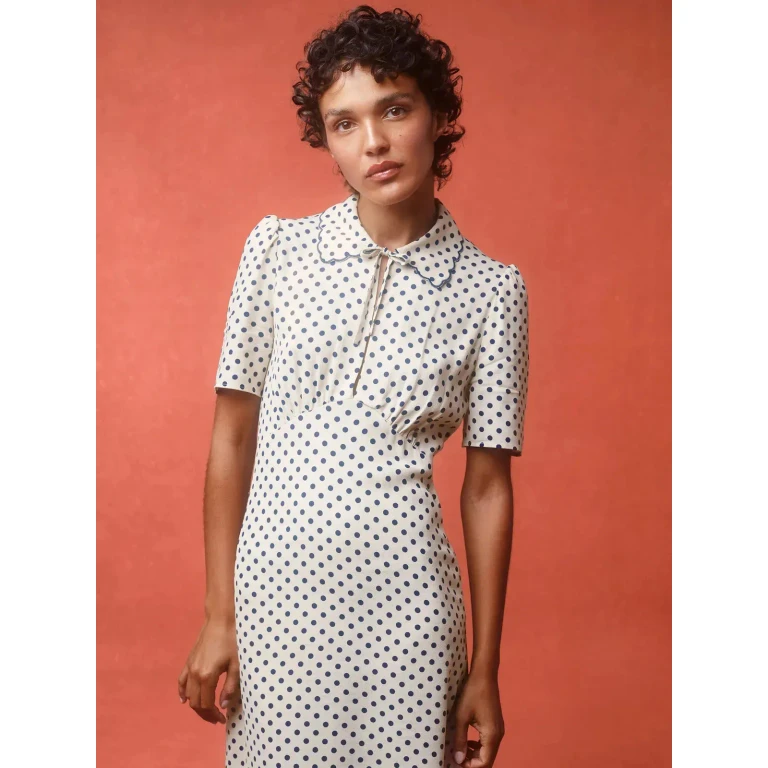 Dress Sheila Beige - BEIGE / FR-34