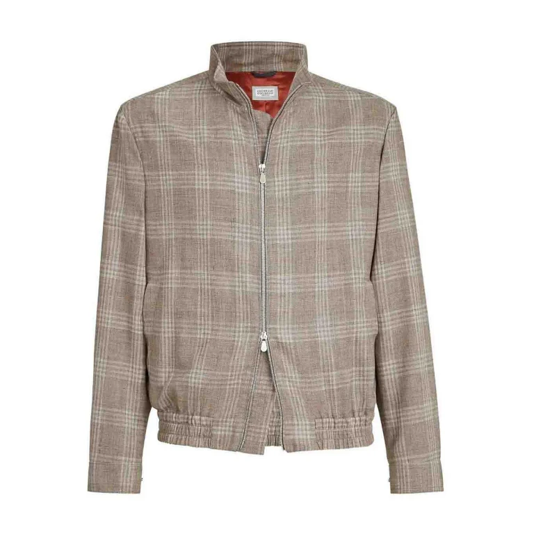 Brunello Cucinelli Bomber - Marron