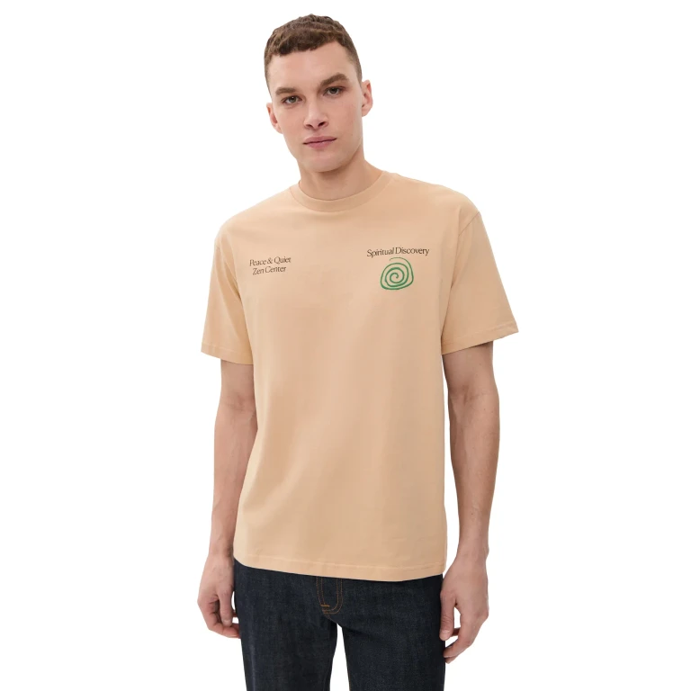 Museum of Peace and Quiet Spiritual Discovery T-Shirt Taupe S