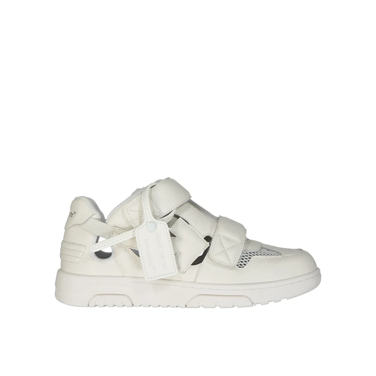 Off-White Leather Sneakers White - Men