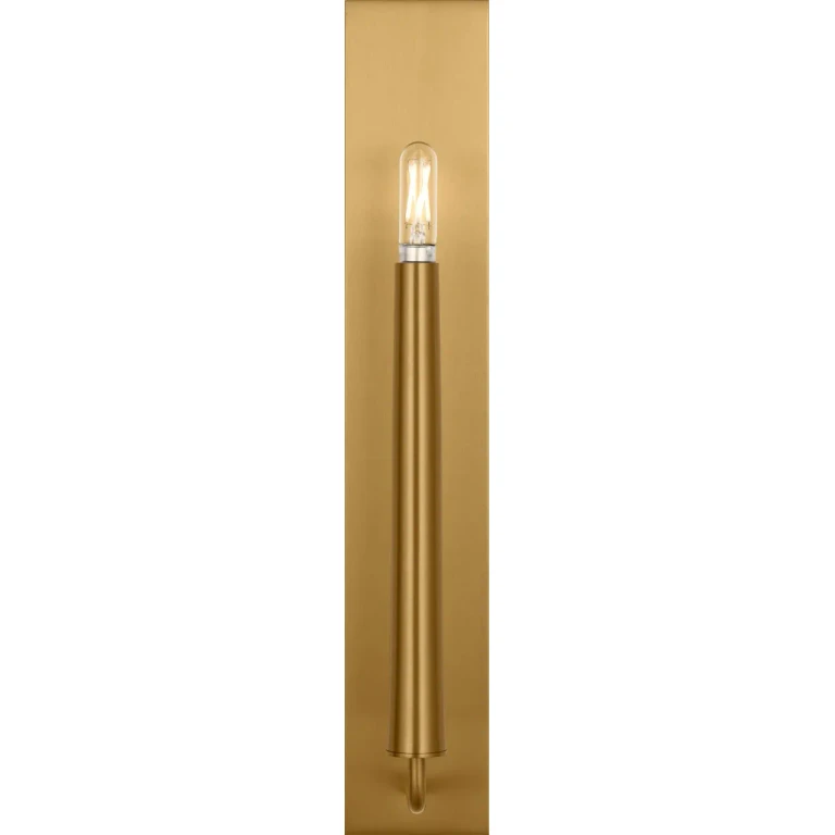 Burnished Brass Burnished Brass Wall Sconce from the Lois Collection