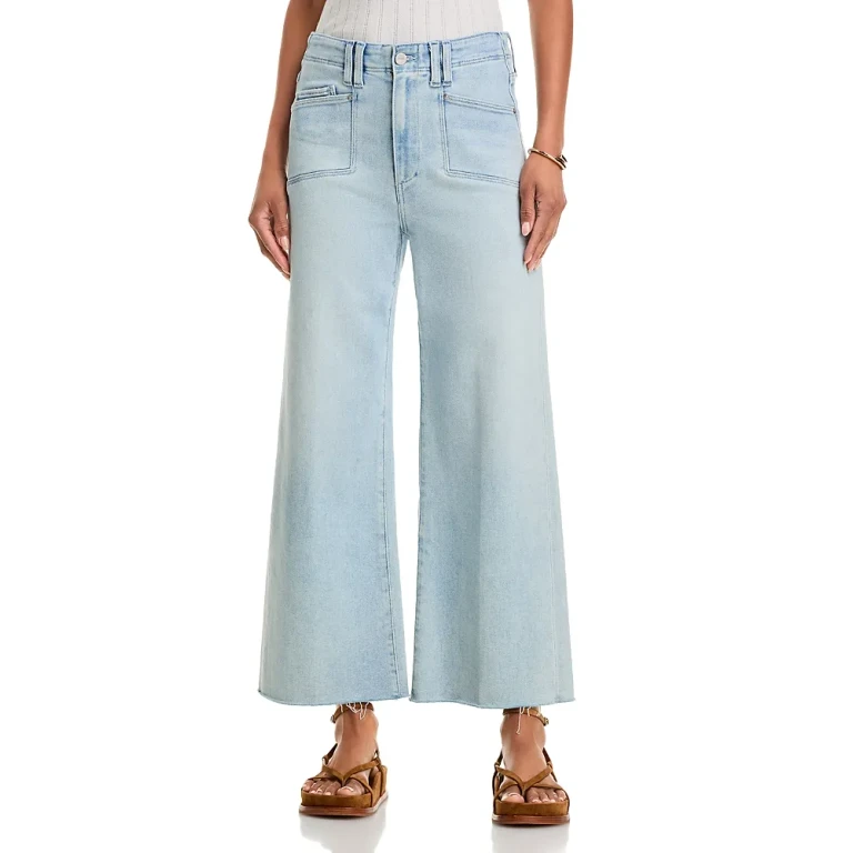 Paige Anessa High Rise Jeans in Shooting Star