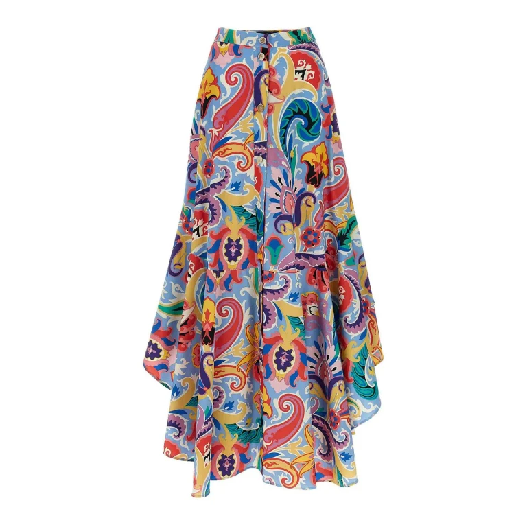 Etro Jupe Midi - Multicolore