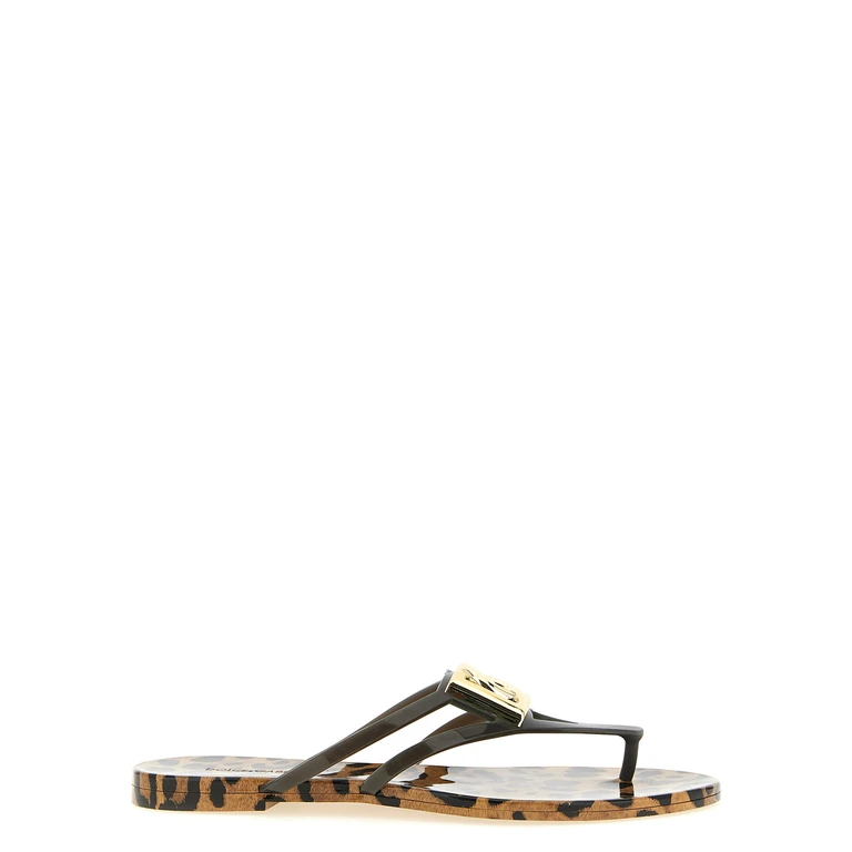 Dolce & Gabbana Beachwear slides Multicolor You Sandal - Women