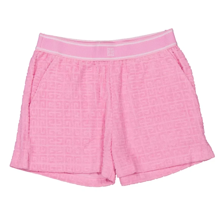 Givenchy Girls 4G-Jacquard Terry Shorts