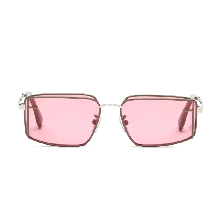 Fendi FE40102U 50s Grigio Metal Occhiali Sole - Women