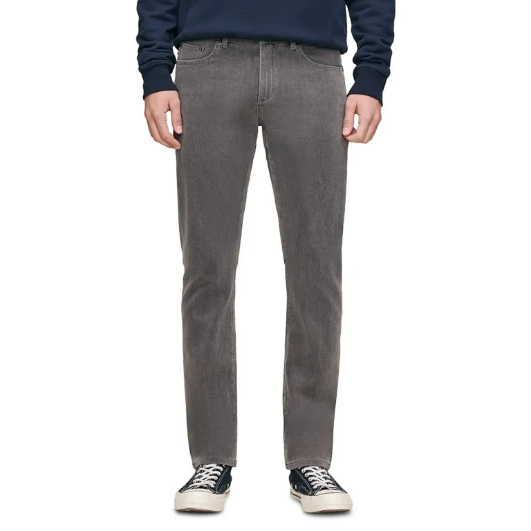 DL1961 Men's Russell Slim Straight Jeans in Weathered Grey