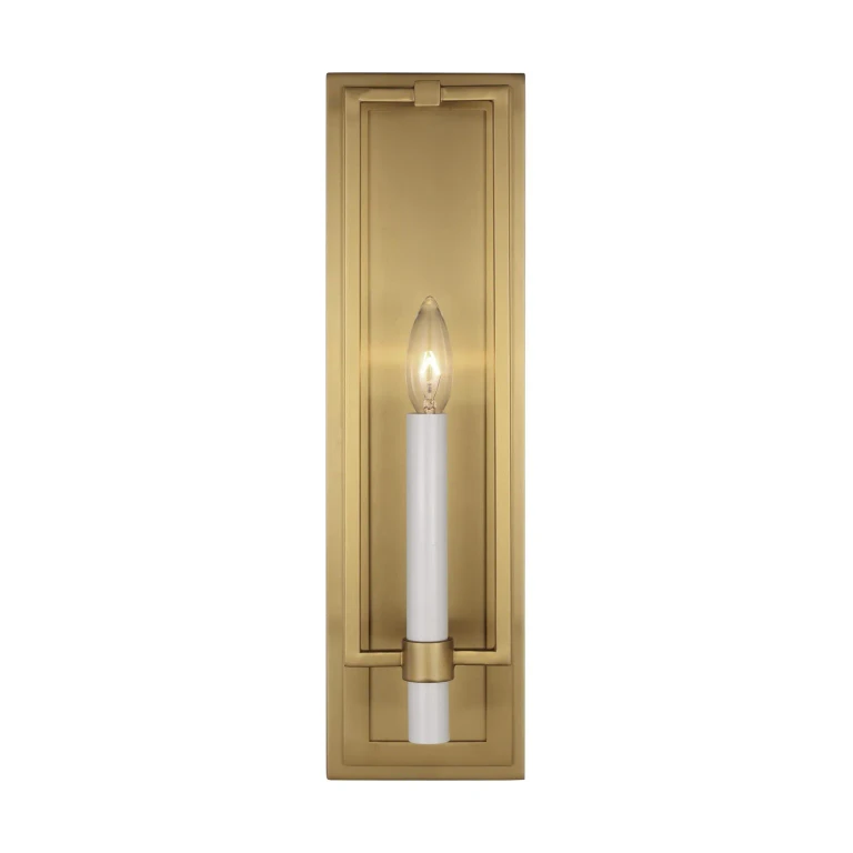 Visual Comfort Studio Marston Wall Sconce in Burnished Brass by Chapman & Myers