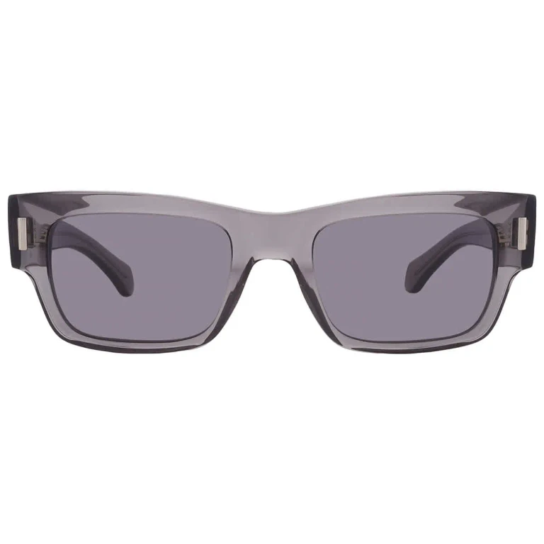 Ferragamo Grey Rectangular Mens Sunglasses SF2011S 020 53