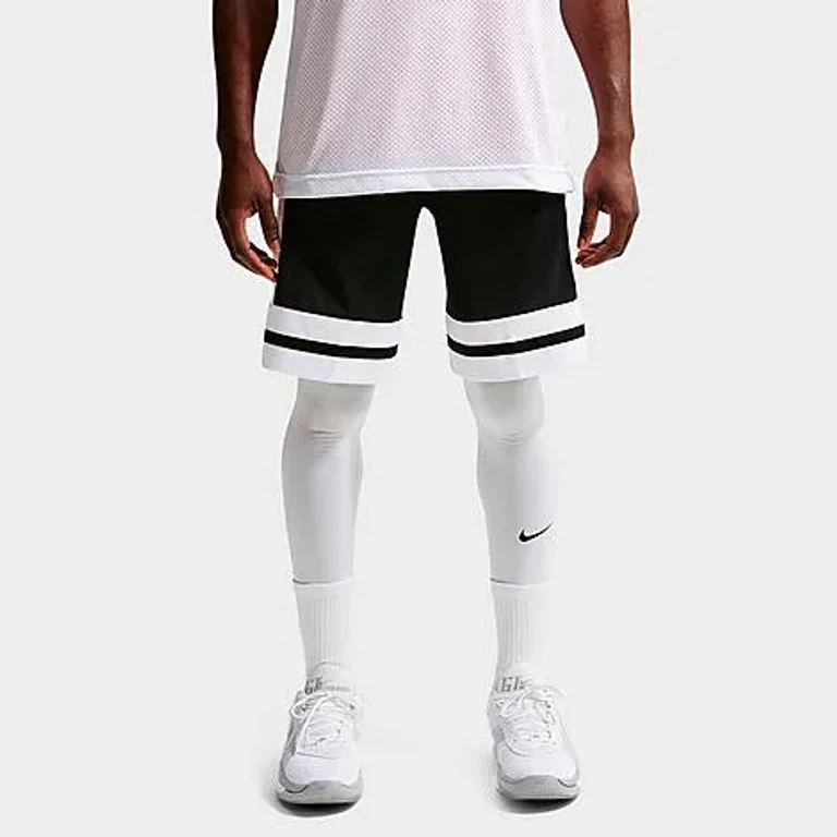 Nike Men's Dri-FIT Game Classic 10" Basketball Shorts in Black/White Size: XS