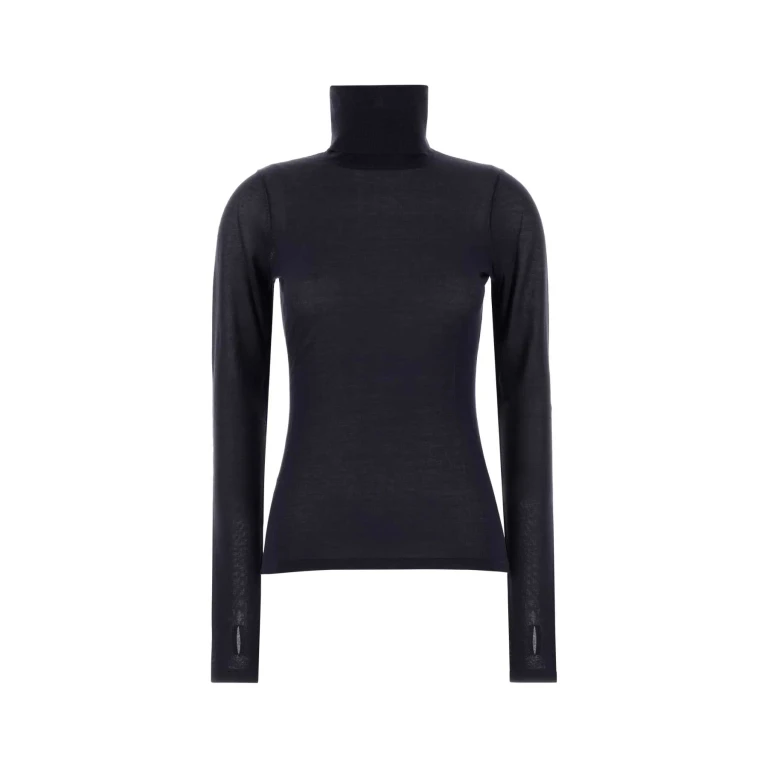 Zimmermann Navy Blue Knit Top