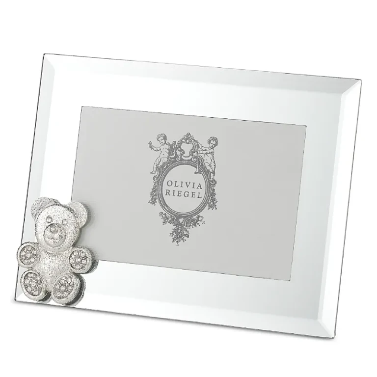 Olivia Riegel Gold Teddy Bear 4 x 6 Picture Frame