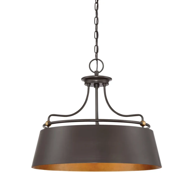 Fairview 4-Light Pendant in Western Bronze
