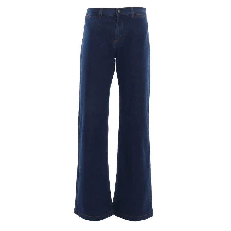 Fay Denim Flare Stretch Pant