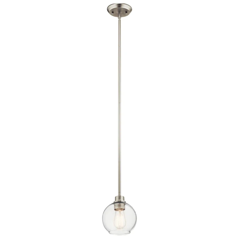 Harmony Mini Pendant 1-Light in Brushed Nickel