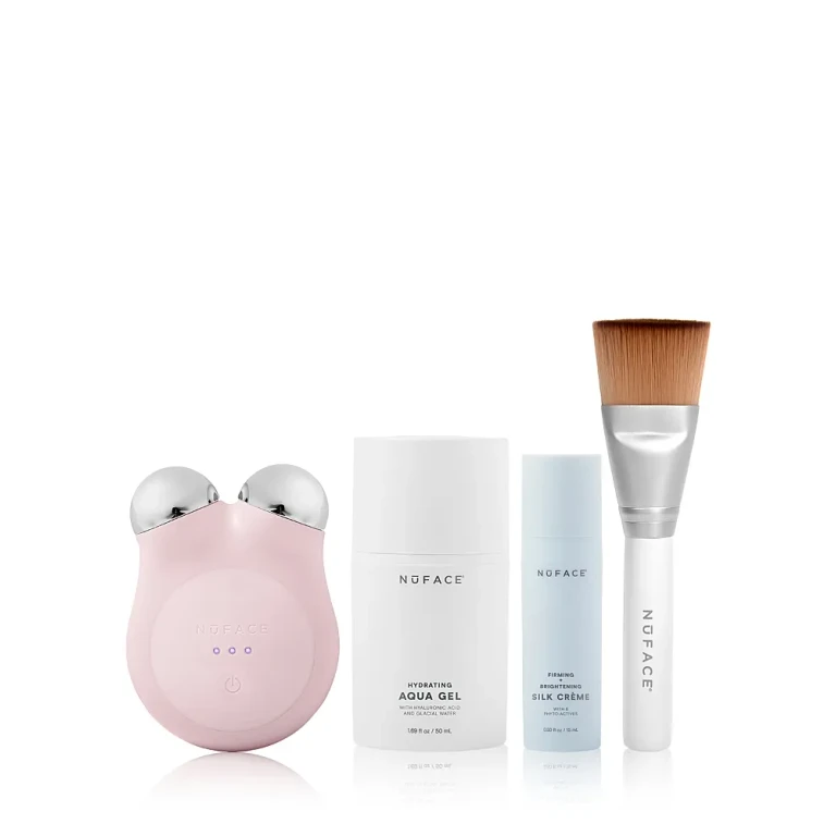 NuFace Limited Edition Mini+ Facial Toning Device & Primer - Pink