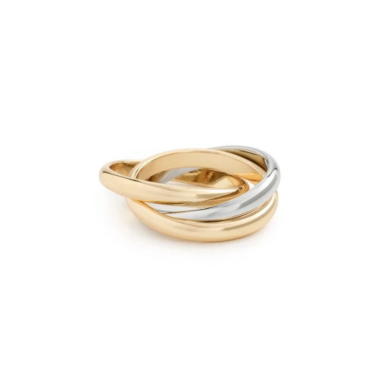 SHASHI Vera Ring Yellow Gold 7