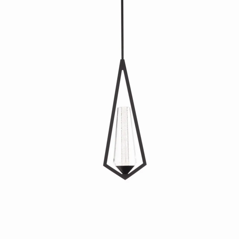 Devotion 1-Light LED Mini Pendant in Black