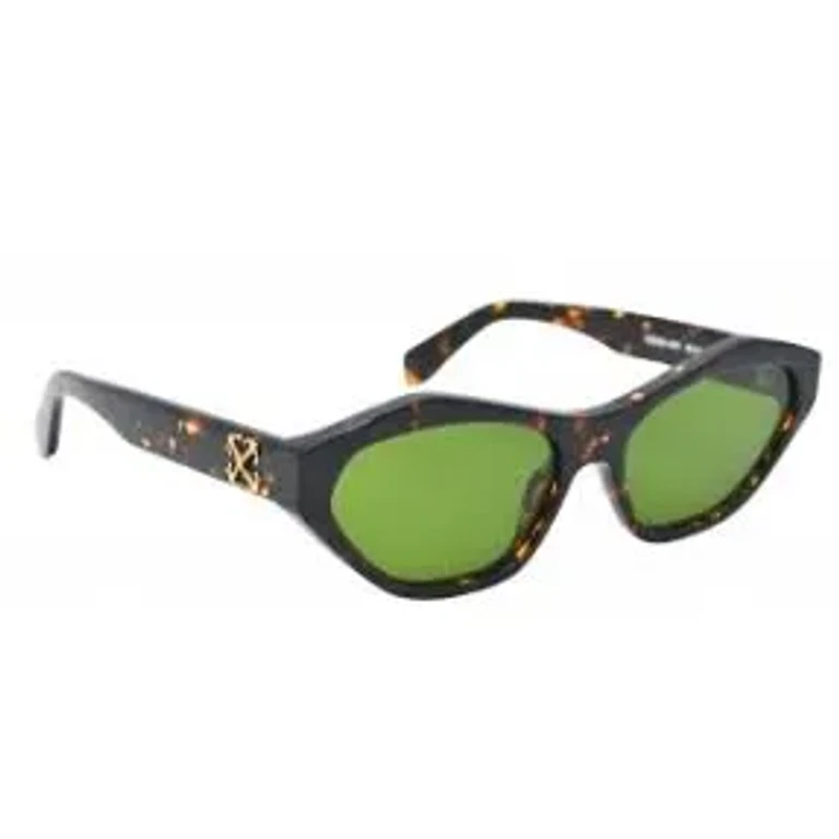 Off-White KENT Green Oval Unisex Sunglasses OERI13H 6055 56