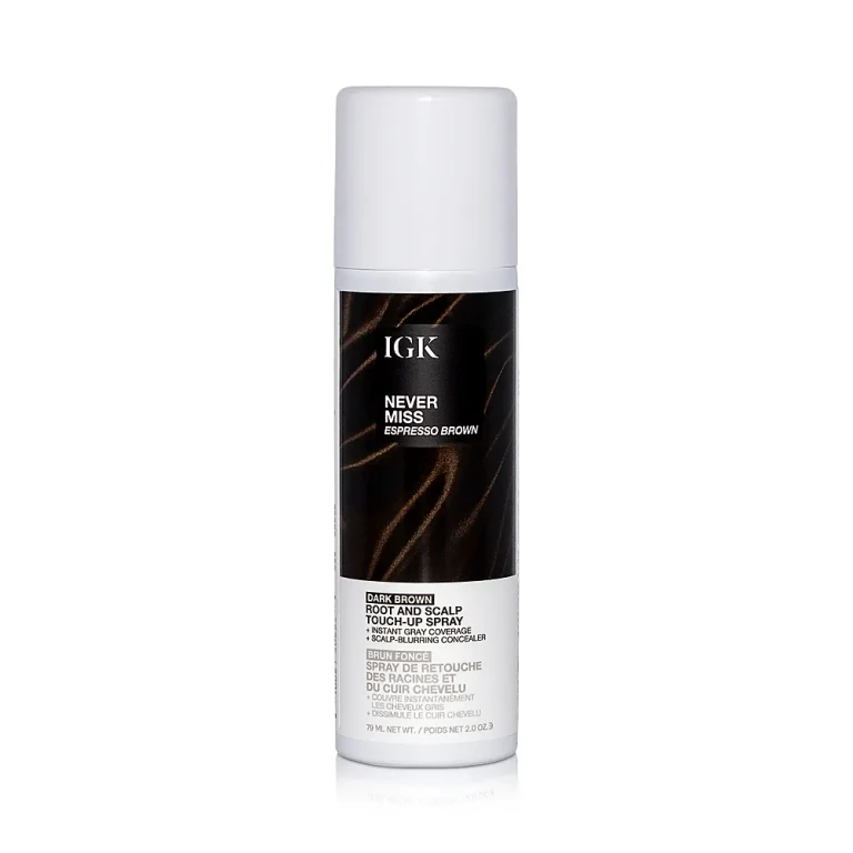 Igk Hair Never Miss Root & Scalp Touch Up Spray - Blackout 2 oz.
