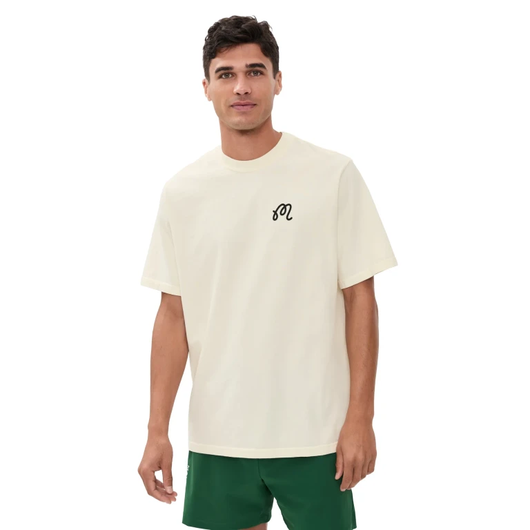 Malbon Bermuda Origin Tee Cream S
