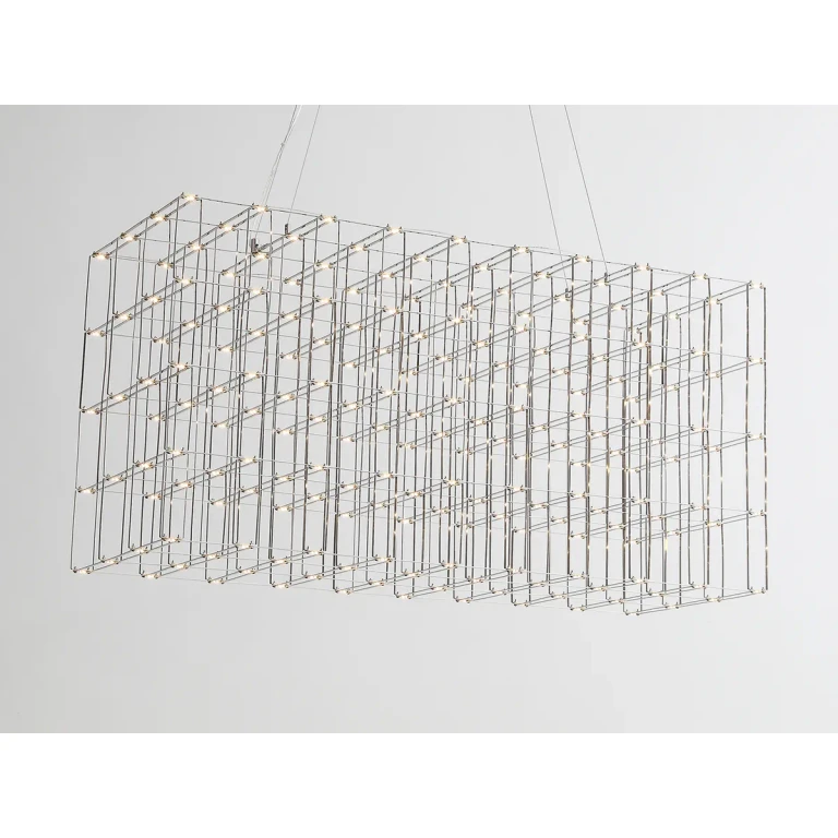 Argyle Ave. 200-Light LED Chandelier in Chrome