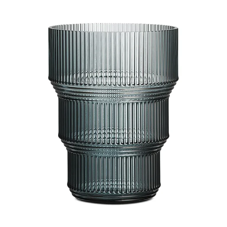Kosta Boda Pavilion Tulip Vase, Gray
