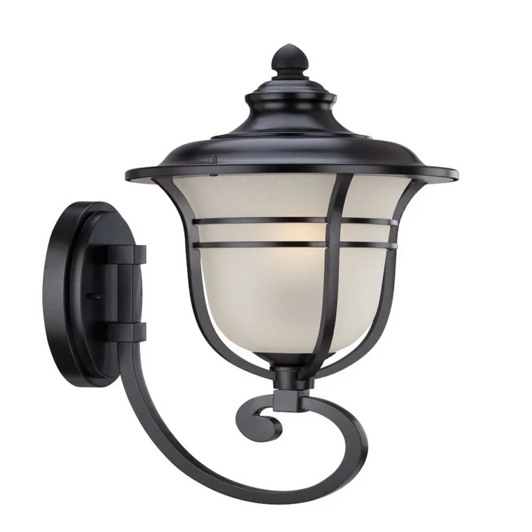 Matte Black Outdoor Wall Mount from the Montclair Collection