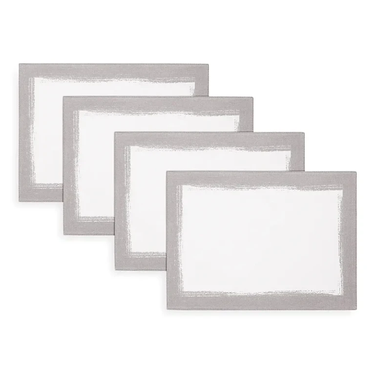 Villeroy & Boch Metallic Brushstroke Placemats, Set of 4