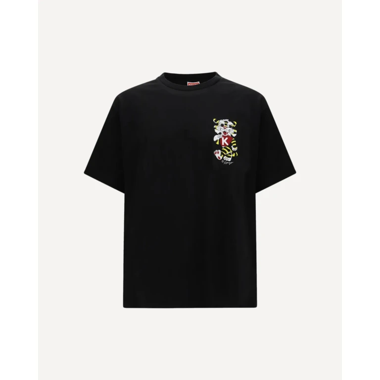 T-shirt oversize Kenzo com bordado Wild Tiger