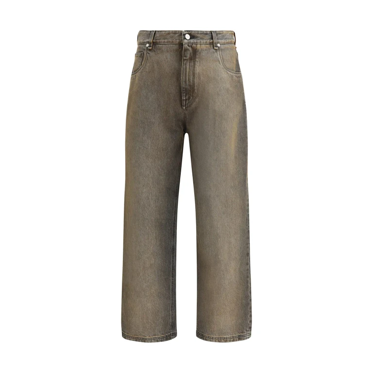 Fendi Marble Over Dye Denim Pants