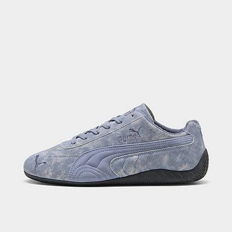 Men's Puma Speedcat Mat Play Casual Shoes in Grey Sky/Puma Black Size: 7.5