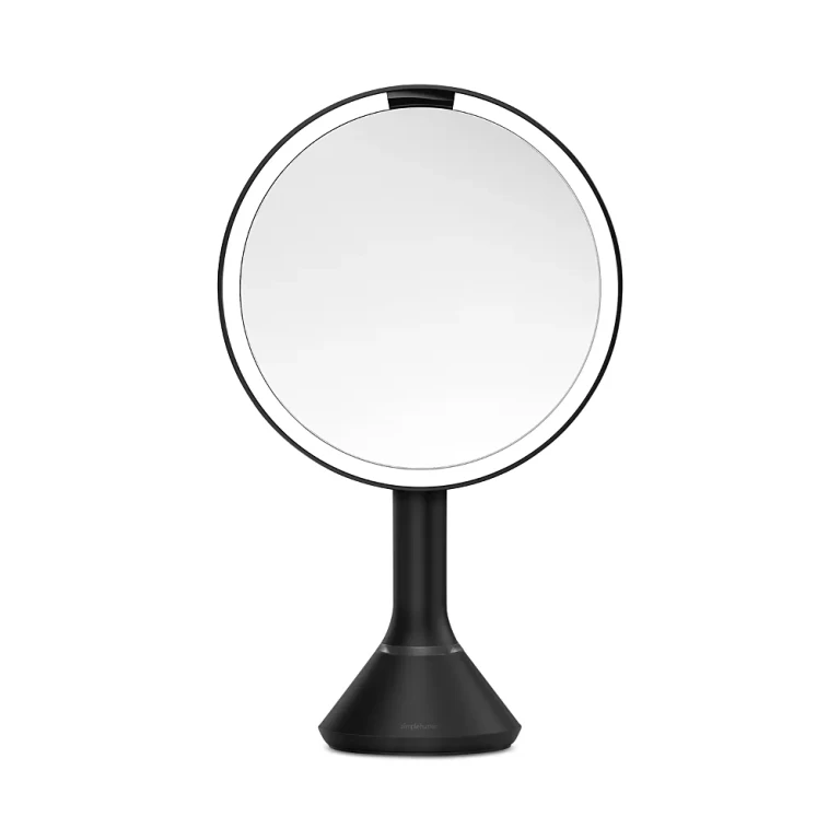 8 Sensor Makeup Mirror, 5x Magnification & Adjustable Brightness