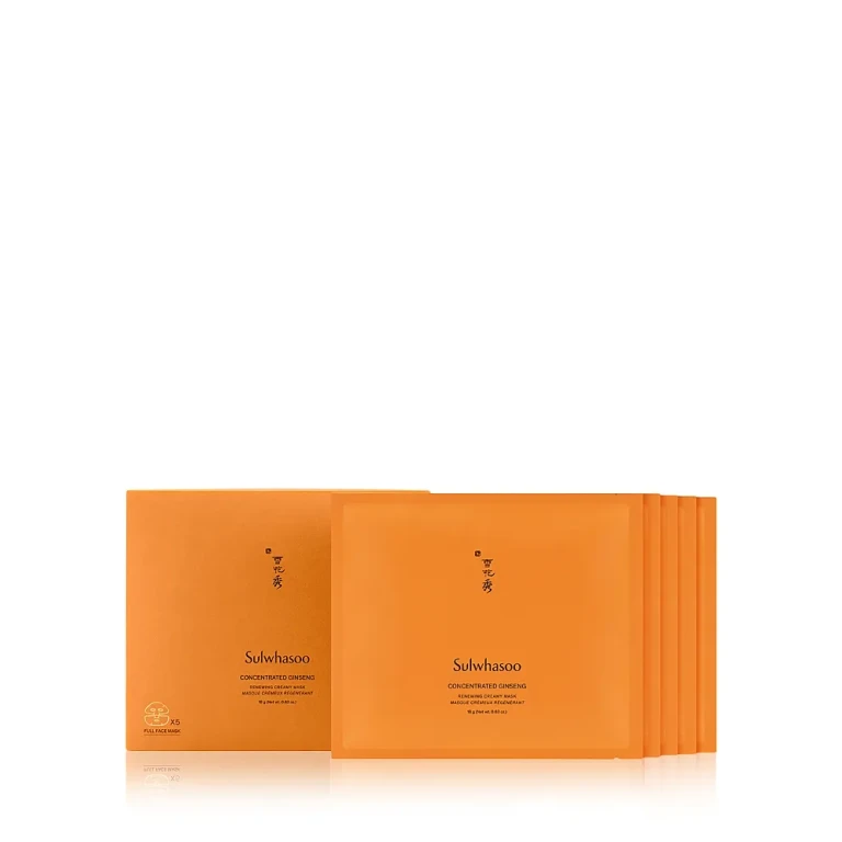 Sulwhasoo Concentrated Ginseng Renewing Sheet Masks, Pack of 5