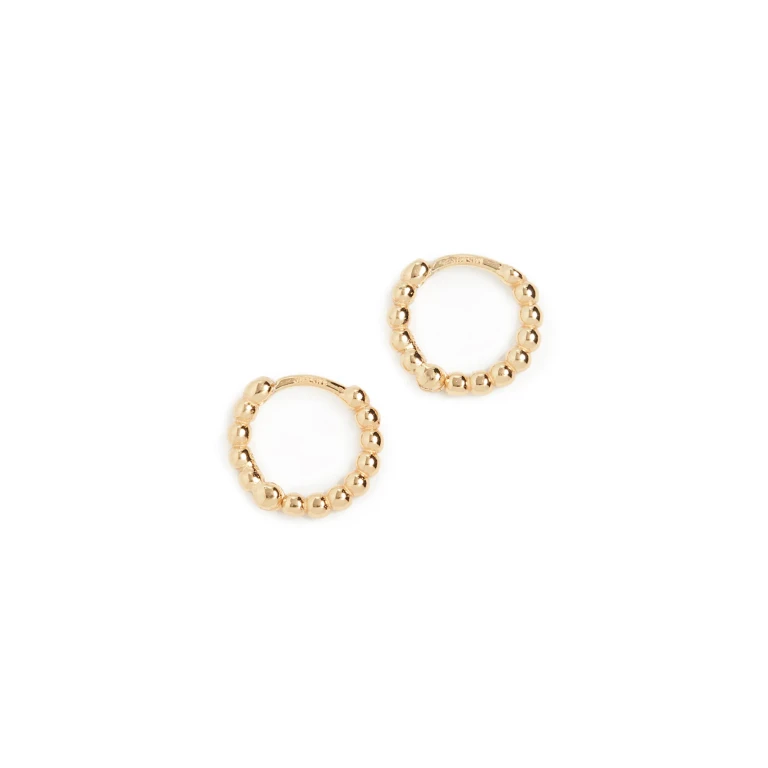 SHASHI Katerina Pebble Earrings Gold One Size