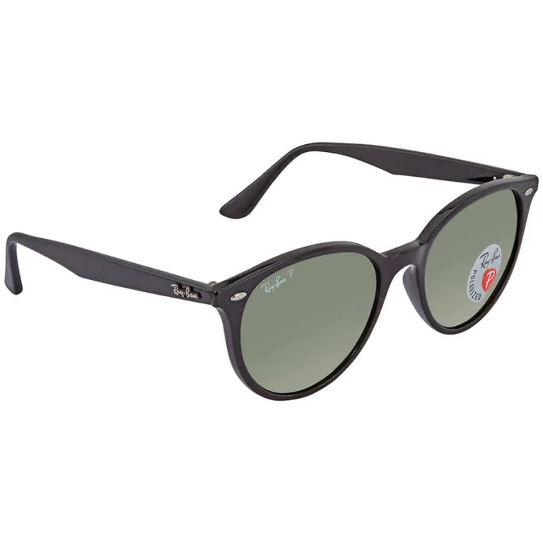 Ray Ban Polarized Green Classic G-15 Round Sunglasses RB4305 601/9A 53
