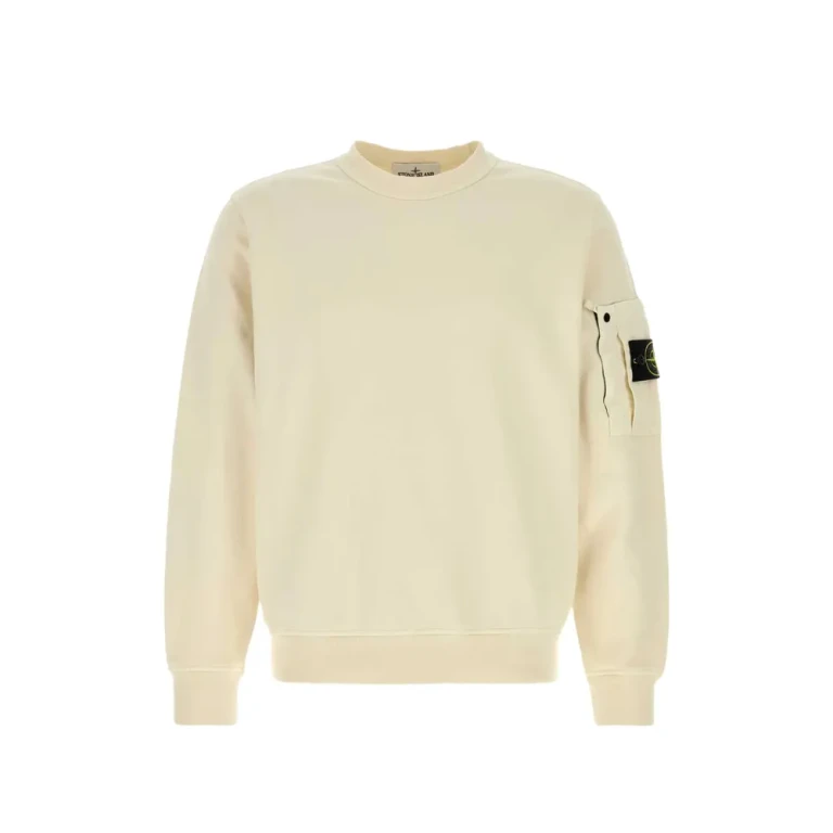 Stone Island Pocket-detail Cotton Sweatshirt