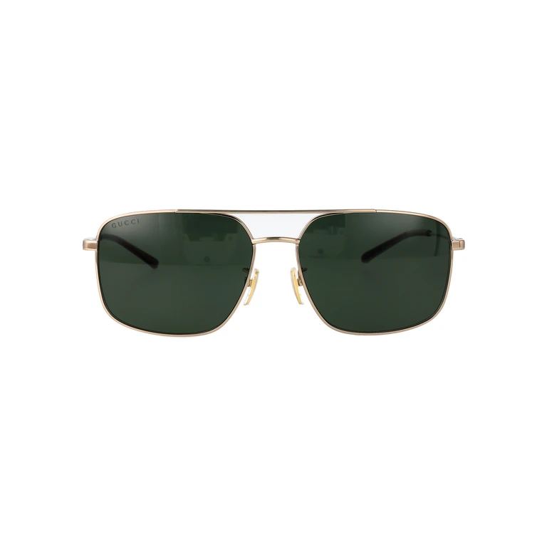 Gucci GG2096SA Gold-gold-green Metal Sunglasses - Men