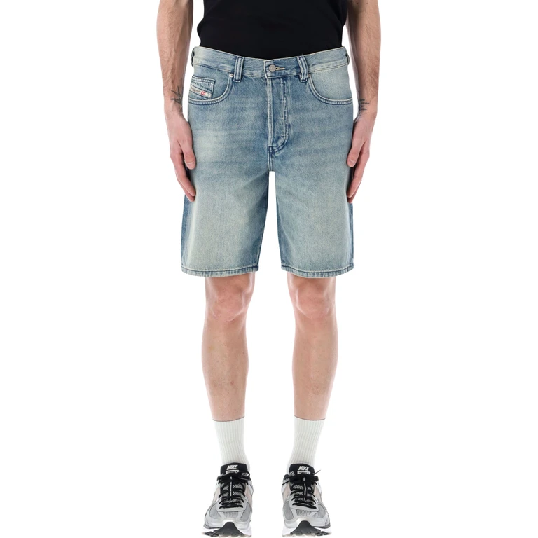 Diesel denim regular shorts Med Blue Cotton - Men