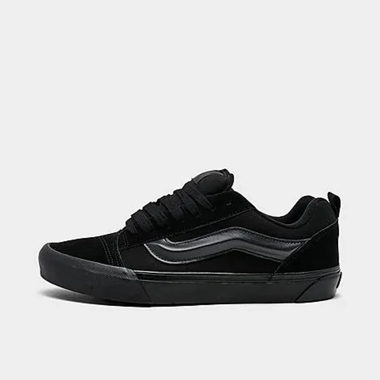 Vans Men's Knu Skool Casual Shoes in Navy/True White Size: 7.5