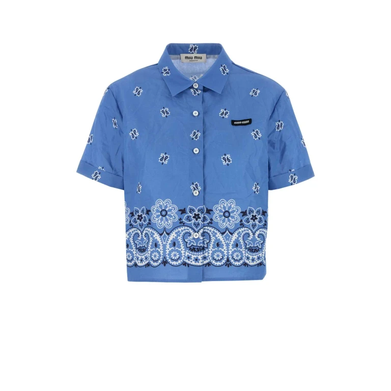 Comme des Garçons Printed Poplin Shirt