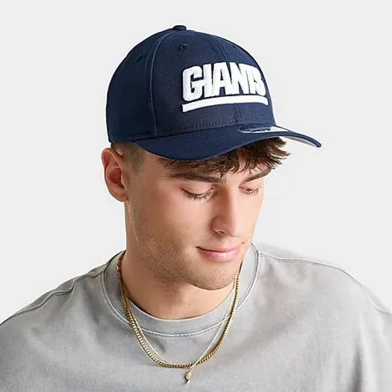 New Era New York Giants NFL 9FORTY M-Crown Snapback Hat in Navy