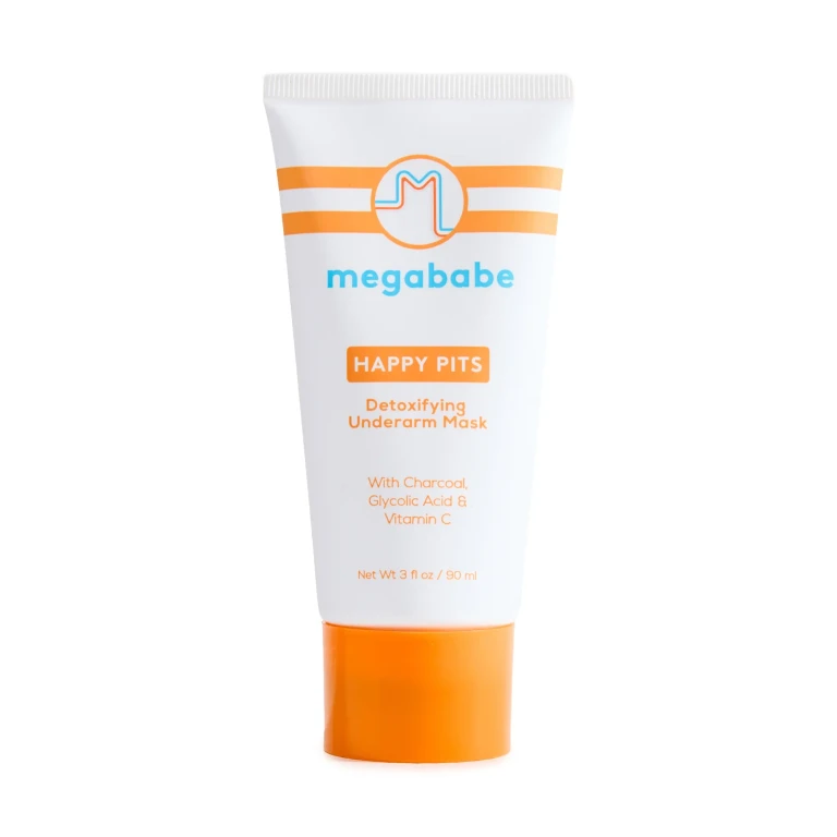 Megababe HAPPY PITS Detoxifying Underarm Mask No Color 3 oz/ 88 mL