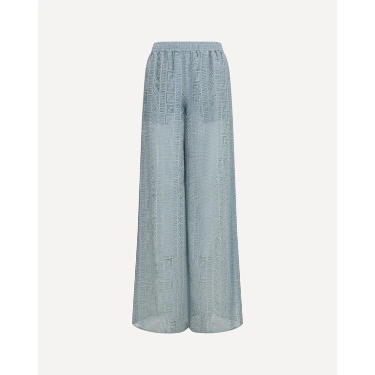FENDI Silk-blend Pants Female 44