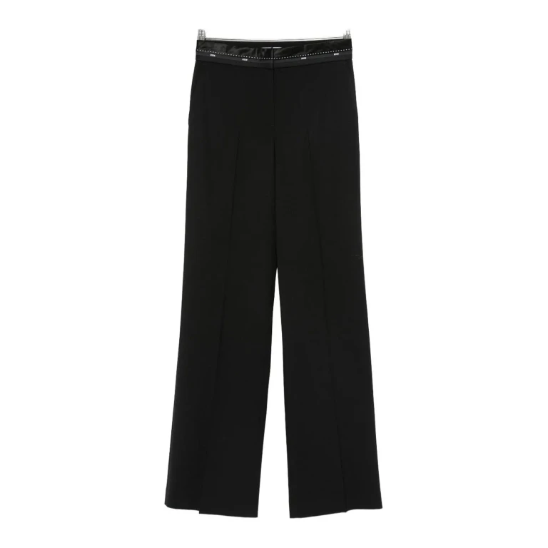 M. S.G. M. Pantalons Décontractés - Noir