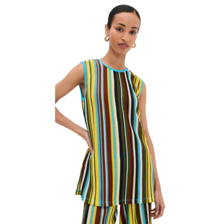 Haut STAUD Valley Skate Stripe M